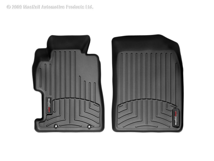 Weathertech 440901 WT FloorLiner - Front - Blk