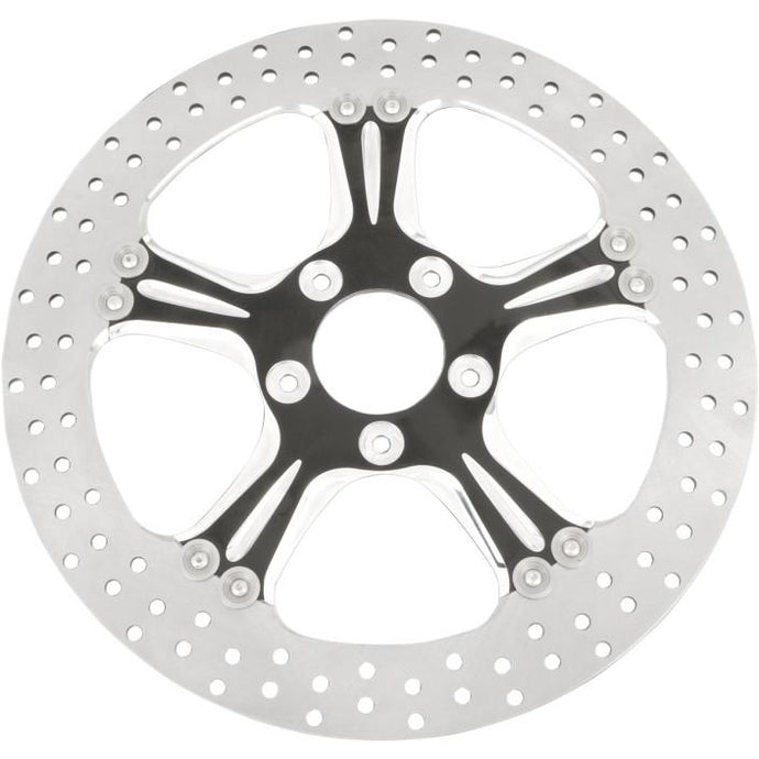 Performance Machine 0133-1800WRAS-BMP Wrath 11.8in. Two-Piece Brake Rotor - Contrast Cut