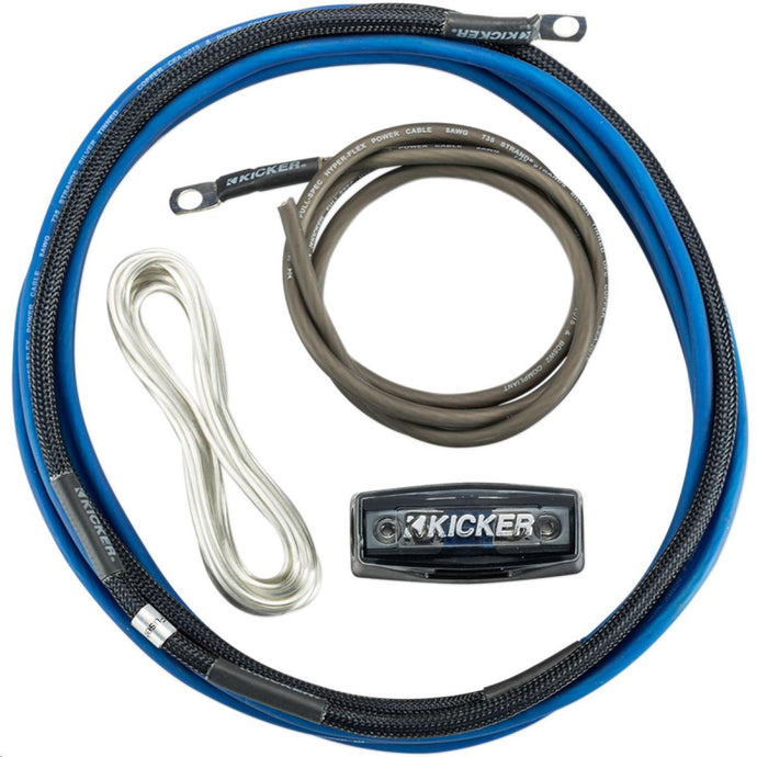 Kicker 46PK8 Amplifier Install Kit - 8 Gauge