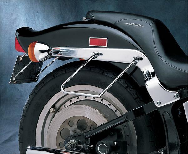Drag Specialties DS-110858 Chrome Saddlebag Support Brackets