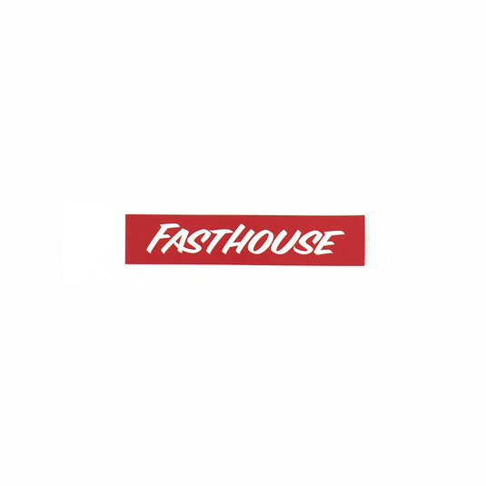 Fasthouse 3290-0407-00 Logo Sticker - Red