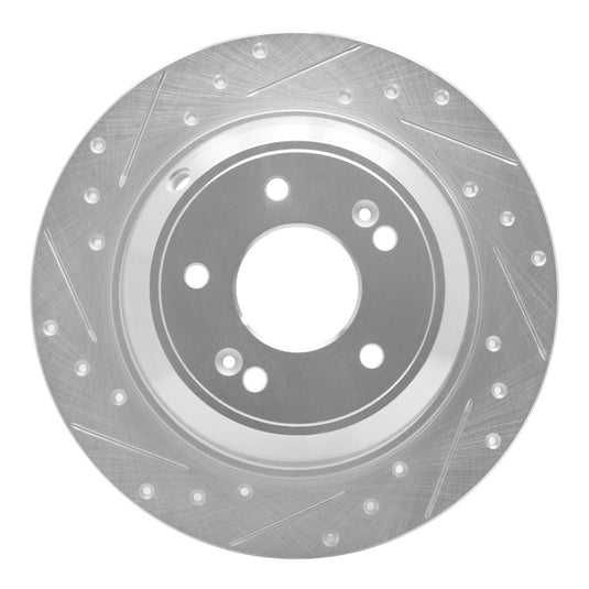 R1 Concepts 631-21041L RNC Brake Rotor - Drill & Slot