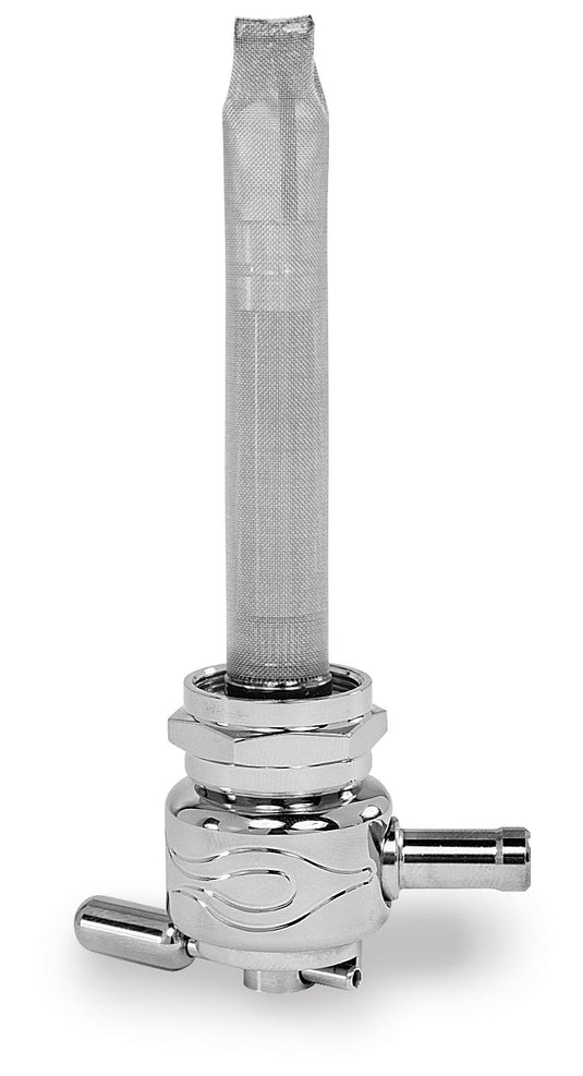 Pingel 1311-CF Single Outlet Reserve Valve Round Flamed Design Petcock