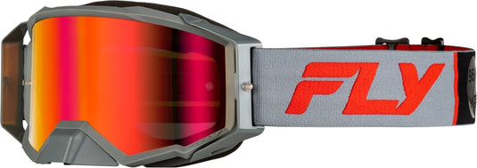 Gray/Red / Light Red Mirror/Amber Lens