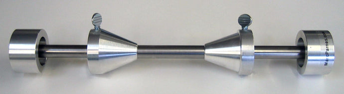 K&L Supply 32-2479 Balance Shaft with Tapered Cones for Truing Stands
