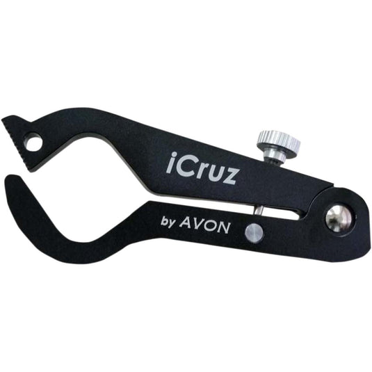 Avon Grips ICZ-SM-ANO iCruz Throttle Lock - Small - Black Anodized