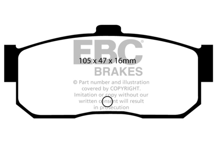 Ebc DP3889C EBC Redstuff Brake Pad Sets
