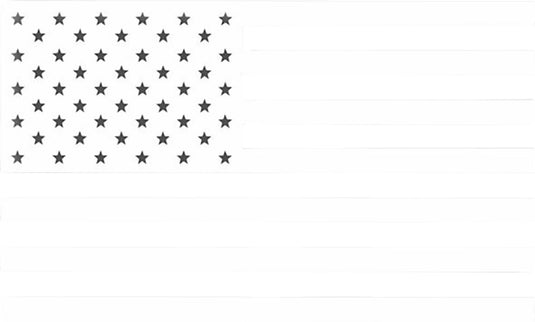 Factory Effex 28-90016 Logo Decals - US Flag - 5 pack