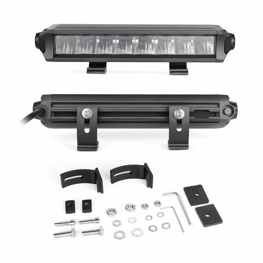Xk Glow XK064010-D 10in. Driving Pattern Light Bar High Beam without Harness