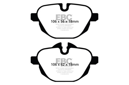 Ebc DP22047 EBC Greenstuff Brake Pad Sets