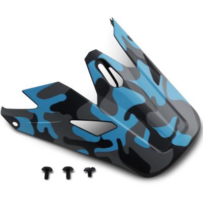 Z1r Visor for Rise Helmets - Camo, Blue
