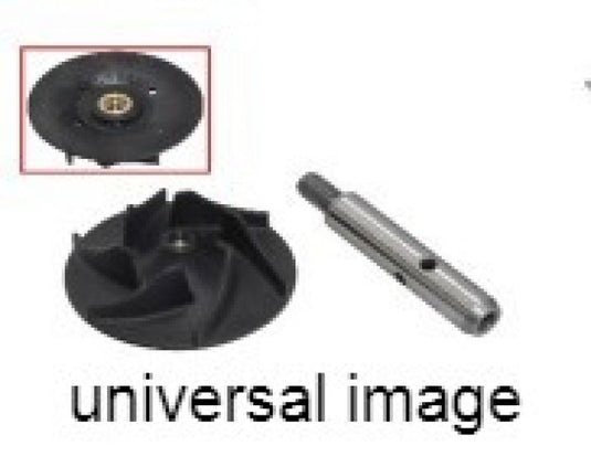 Bronco AT-10096A Water Pump Shaft and Impeller