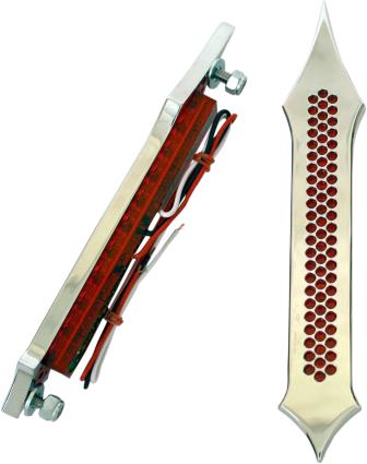 Accutronix BL01-LDC Tribal LED Bag Light - Drilled - Chrome