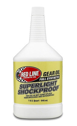Red Line 58504 Super Light Shockproof Gear Oil - 1qt