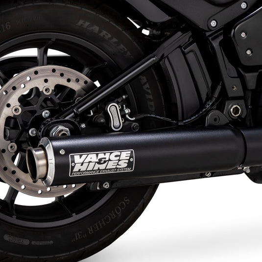 Vance & Hines 46746 Supersport Slip-On - Wrinkle Black