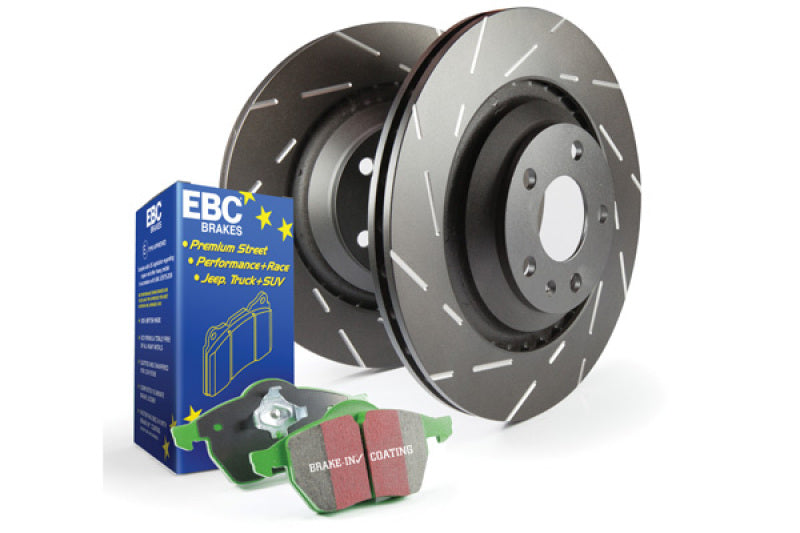 Load image into Gallery viewer, Ebc S2KR1255 EBC USR Slotted Rotor Sets
