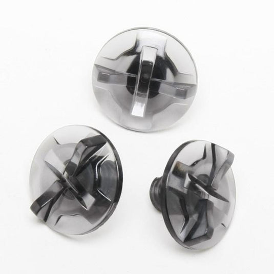 Shoei Cross Visor Screws for Offroad Helmet - Smoke