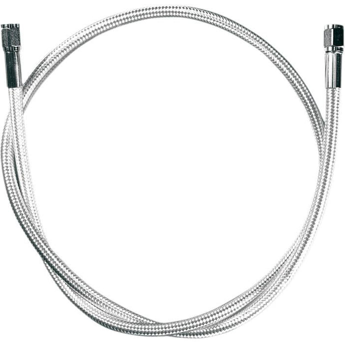 Magnum 5521 Polished Stainless Braided Universal Brake Line - 21in. L