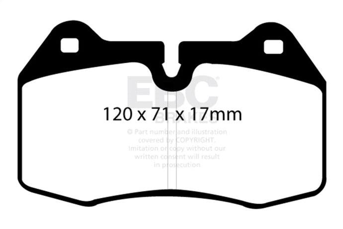 Ebc DP31032C EBC Redstuff Brake Pad Sets