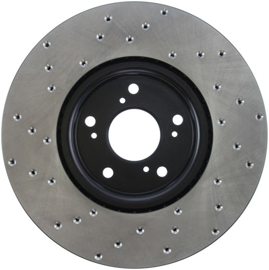 Stoptech 128.40062L ST Drilled Sport Brake Rotors
