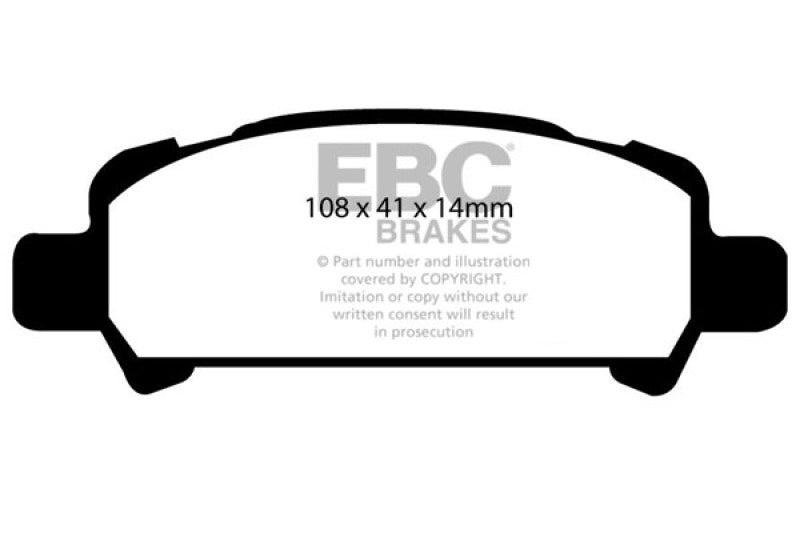 Load image into Gallery viewer, Ebc DP31293C EBC Redstuff Brake Pad Sets
