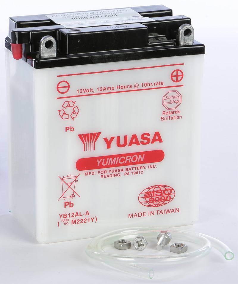 Yuasa YUAM2221Y Yumicron Battery - YB12AL-A