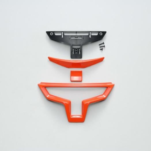Shoei Lower Air Vent for X-Fourteen Helmets - Brilliant Orange