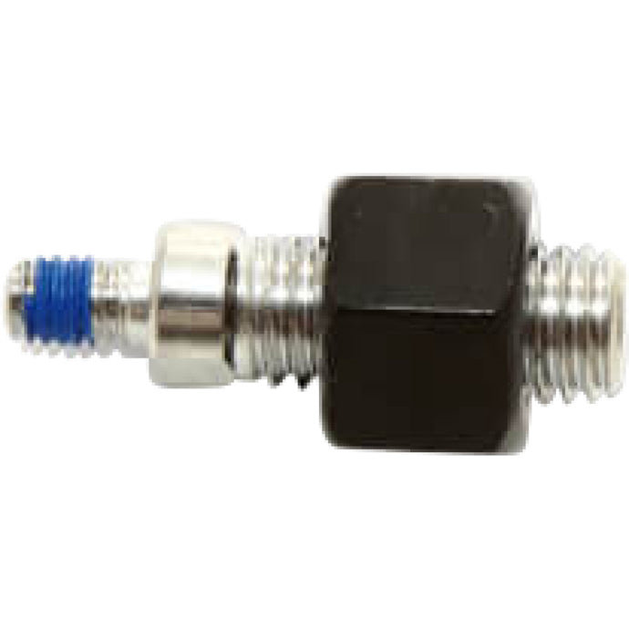 Highsider 304-062 Mirror Adapter - M10 x 1.25 to M6 Right Hand Thread - Black