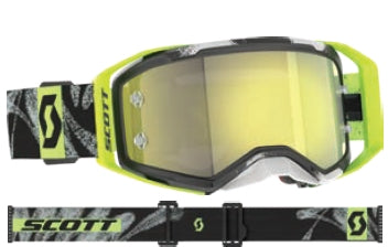 Black/Neon / Yellow Yellow Chrome Lens