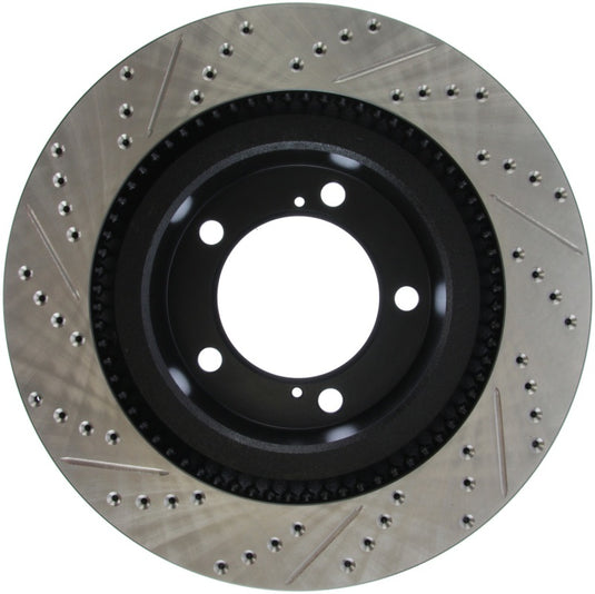 Stoptech 127.44156L ST Slot & Drill Brake Rotors