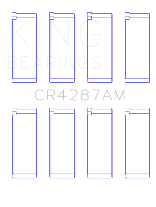 Load image into Gallery viewer, King Engine Bearings CR4287AM KING Connecting Rod Bearings
