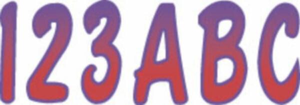 Hardline REPUG200 Series 200 Premium Registration Kit - Gradation - Red/Purple