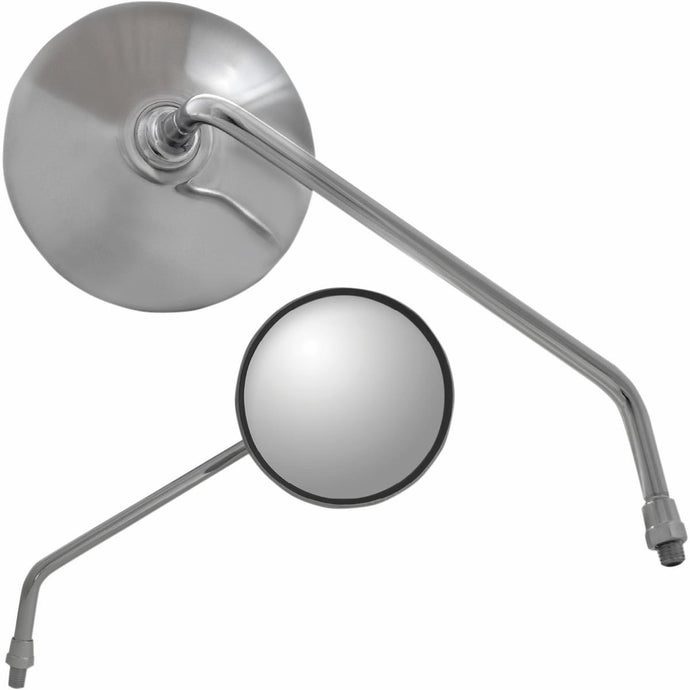 Parts Unlimited 0640-0967 Classic Round Mirror - Right