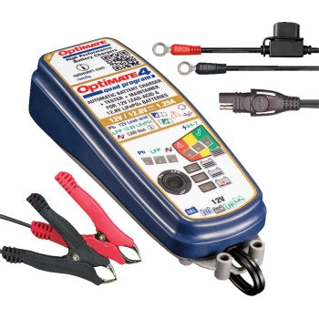 Tecmate TM631 OptiMate 4 Quad Program Battery Charger/Maintainer