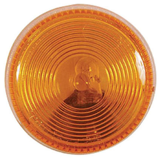 Optronics Inc MC58AS Round Side Marker/Clearance Lights - 2.5in. - Amber