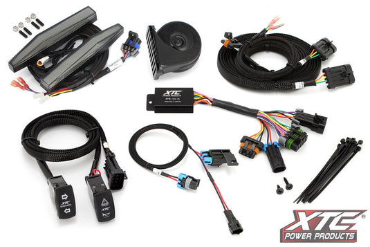 Xtc Power Products ATS-YAM-WOL-DRL Auto Turn Signal Kit - with Horn and Front DRL Lights Can