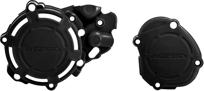 Acerbis 2780680001 X-Power Engine Covers - Black