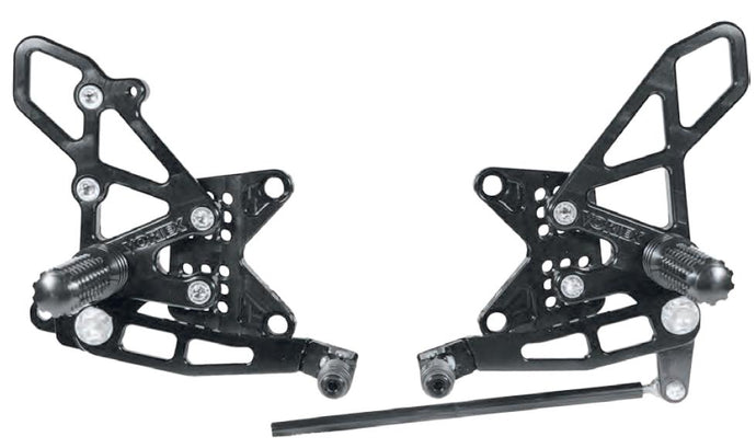 Vortex RS184K Adjustable Rear Set Version 2 - Black