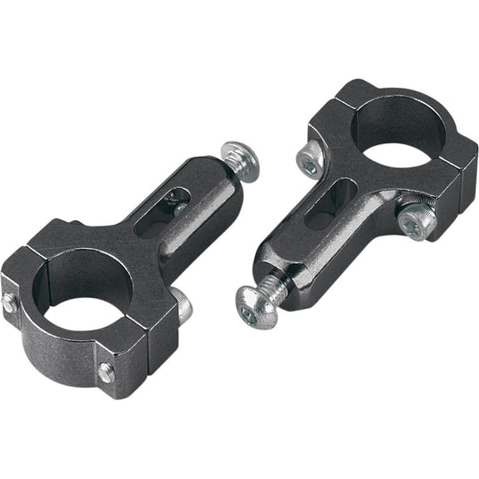 Moose Racing 50-032B Standard Inner Mount Clamp - 7/8in. Bar (Steel/Aluminum/Alloy) - Black