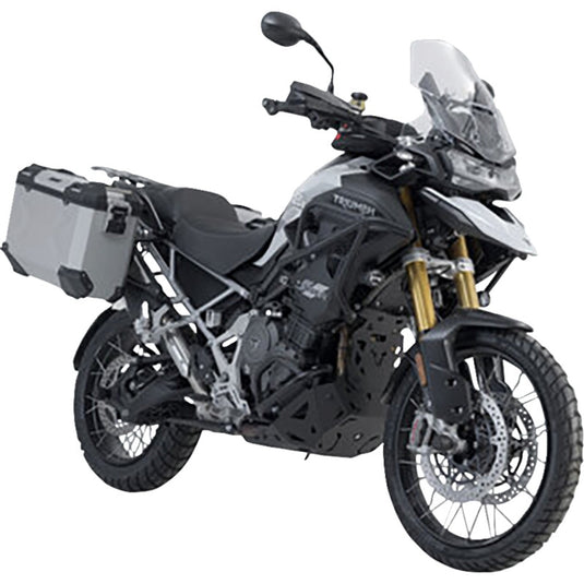 Sw-Motech KFT.11.905.70002/S TRAX ADV Side Case Set - 45/37l. - Silver