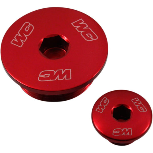 Works Connection 24-608 Engine Plugs - Red
