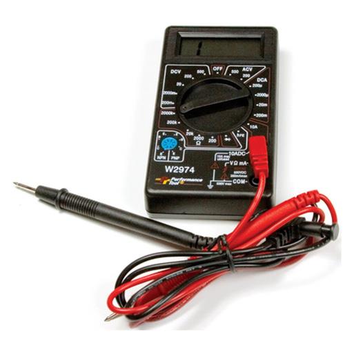 Performance Tools W2974 Digital Metric Meter Tester