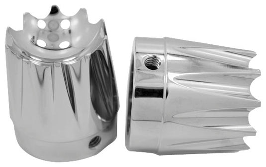 Avon Grips AXL-EX-CH Excalibur Axle Nut Covers - 1in. - Chrome