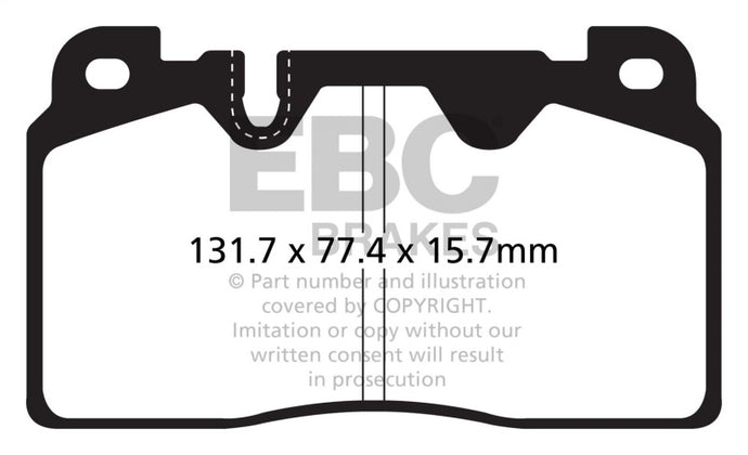 Ebc DP32168C EBC Redstuff Brake Pad Sets