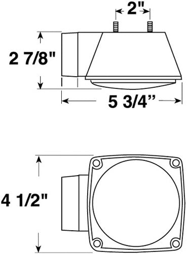 Peterson Manufacturing V452 Taillight Only RH - 7 Way
