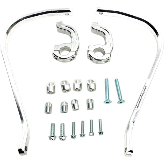 Moose Racing 50-5214S Pro-Taper 1 1/8in. Contour Handguards - Silver