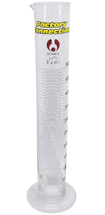Factory Connection FCGLASSCYL 500ml. Glass Cylinder