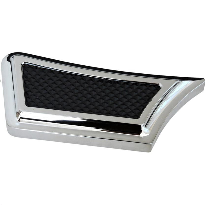 Accutronix FBF01-IB Instigator Rear Brake Pedal Cover - Chrome