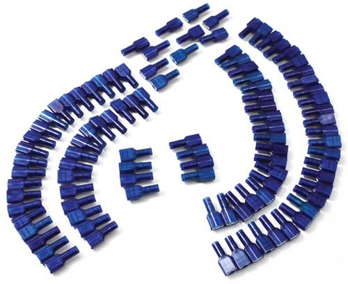 Del City 695005/100 Nylon Insulated Terminal - 12-10 (0.040) Female Side