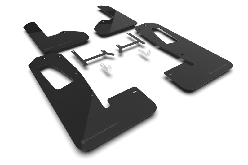 Load image into Gallery viewer, Rally Armor MF108-UR-BLK-MBK RAL UR Blk Flap/Met. Blk Logo
